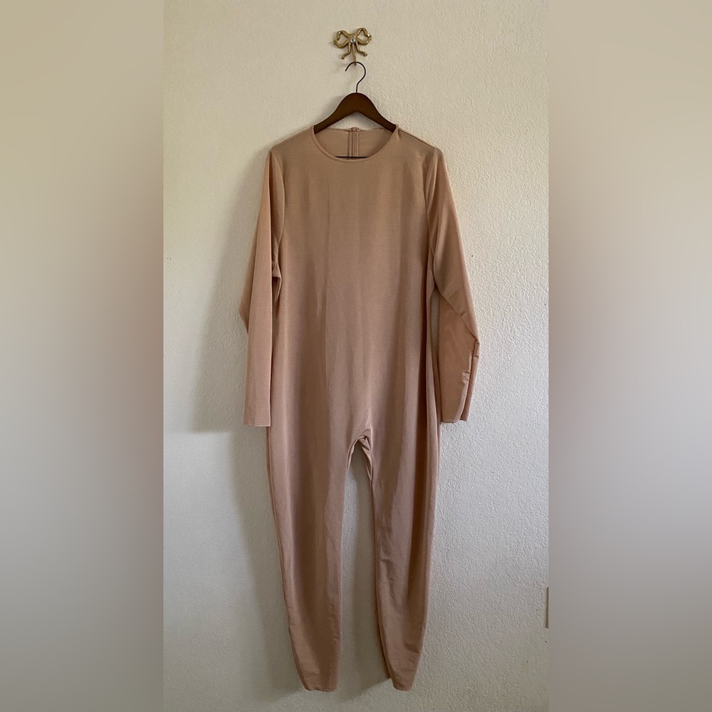 Skims Womens Crew Neck One Piece Jumpsuit Sienna SH-BSF-0253 4X NWT